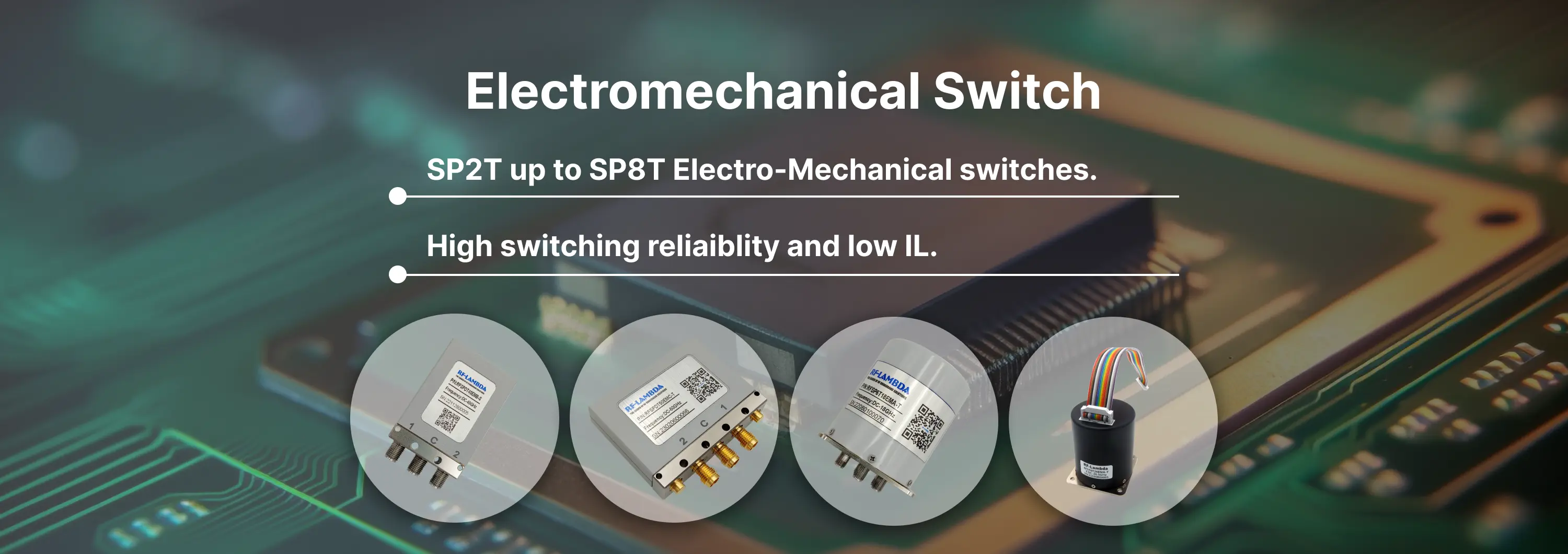 Electromechanical Switch Banner