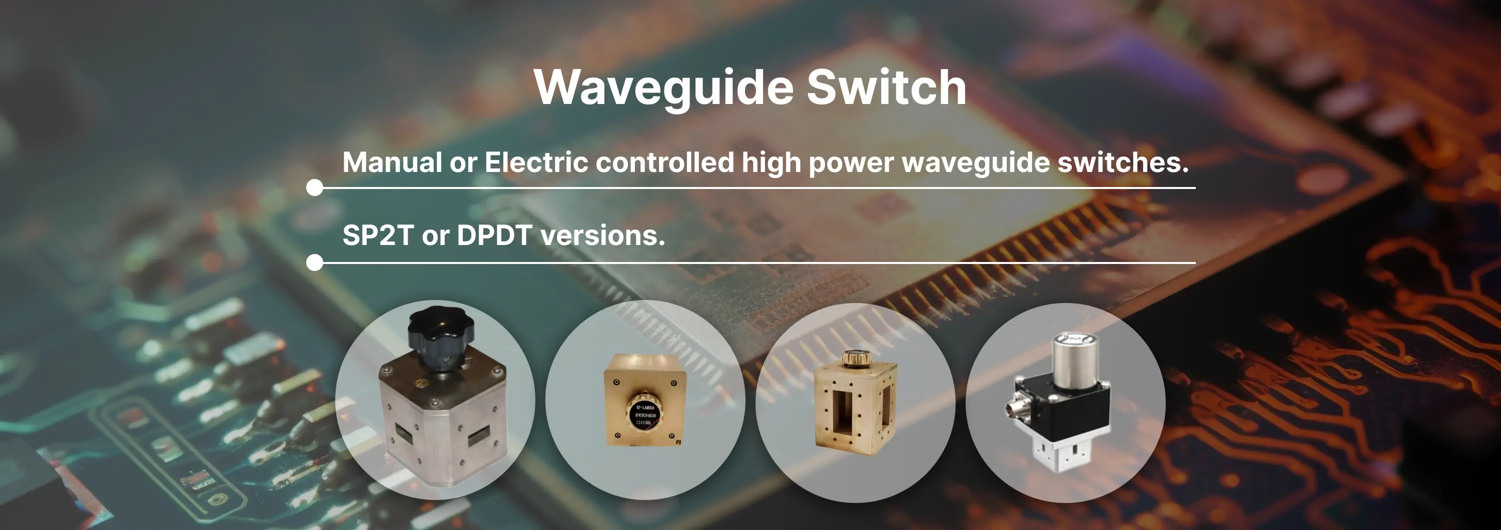 Waveguide Switch Banner